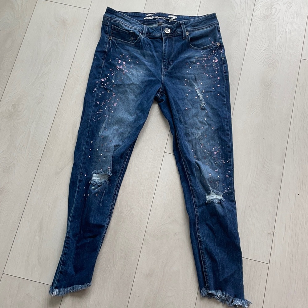 Seven Jeans with Swarovski Crystals